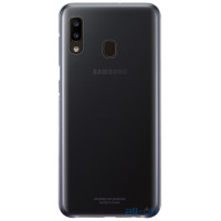 Чохол для смартфону  Samsung A205 Galaxy A20 Gradation Cover Black (EF-AA205CBEG)