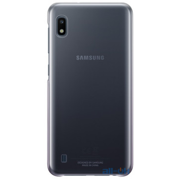 Чохол для смартфону Samsung A105 Galaxy A10 Gradation Cover Black (EF-AA105CBEG)