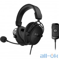 Комп'ютерна гарнітура HyperX Cloud Alpha S Blackout (HX-HSCAS-BK) UA UCRF