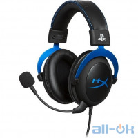 Комп'ютерна гарнітура HyperX Cloud Blue For PS4 (HX-HSCLS-BL) UA UCRF