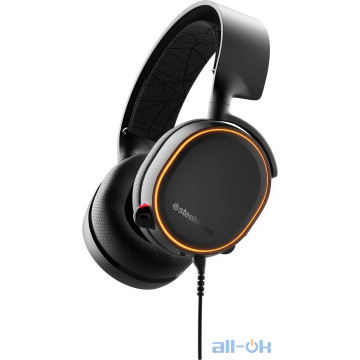 Комп'ютерна гарнітура SteelSeries Arctis 5 2019 Edition Black (61504) UA UCRF