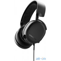 Комп'ютерна гарнітура SteelSeries Arctis 3 2019 Edition Black (61503) UA UCRF