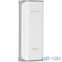 Зовнішній акумулятор (Power Bank) Hoco B21 5200 mAh White