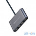 Мультипортовий адаптер Hoco HB3-Type-C 4 USB Hub Gray — інтернет магазин All-Ok. фото 3