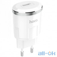 Мережевий зарядний пристрій Hoco C37A White