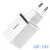 Мережевий зарядний пристрій Hoco C43A 2 USB 2.4A White — інтернет магазин All-Ok. фото 2