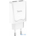 Мережевий зарядний пристрій Hoco C52A 2USB 2.1A White — інтернет магазин All-Ok. фото 3