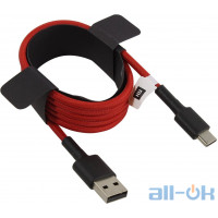 Кабель USB Type-C Xiaomi Mi Braided USB Type-C Cable 100cm Red (SJV4110GL)