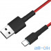 Кабель USB Type-C Xiaomi Mi Braided USB Type-C Cable 100cm Red (SJV4110GL) — интернет магазин All-Ok. Фото 2