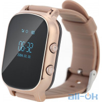 Дитячі розумні годинник SmartWatch Kids T58 (GW700) GPS Tracking Gold UA UCRF
