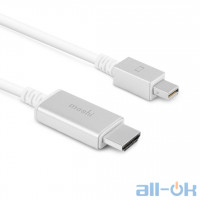 Кабель Moshi Mini Displayport to HDMI cable 2M White (99MO023127)