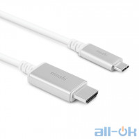 Кабель Moshi USB-C to HDMI with HDR 2m White (99MO084103)