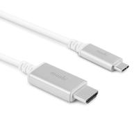 Кабель Moshi USB-C to HDMI with HDR 2m White (99MO084103)