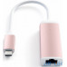 Мережева карта GbE Satechi Type-C Ethernet Adapter Rose Gold (ST-TCENR) — інтернет магазин All-Ok. фото 2