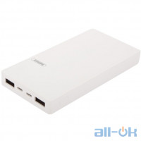 Зовнішній акумулятор (Power Bank) REMAX Power Bank Thoway RPP-55 10000 mah White