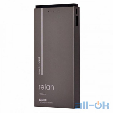 Зовнішній акумулятор (Power Bank) REMAX Relan Power Bank 10000mAh Tarnish RPP-65-TARNISH