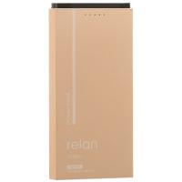 Зовнішній акумулятор (Power Bank) REMAX Power Bank Relan RPP-65 10000 mah Gold