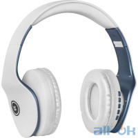 Навушники з мікрофоном Defender FreeMotion B525 White-Blue (63526) 