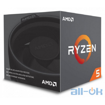 Процесор AMD Ryzen 5 2600 (YD2600BBAFBOX) UA UCRF