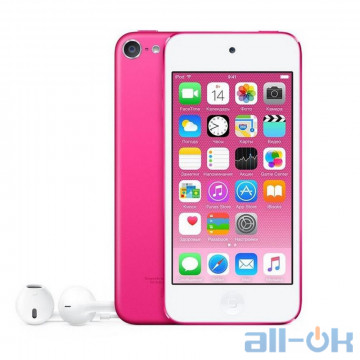 Мультимедійний портативний програвач Apple iPod touch 6Gen 16GB Pink (MKGX2)