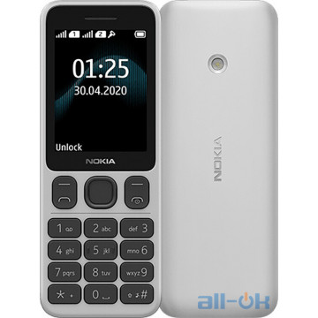Nokia 125 TA-1253 DS White UA UCRF