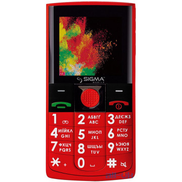 Sigma mobile Comfort 50 SOLO Red UA UCRF