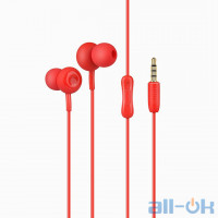 Навушники з мікрофоном Hoco M24 Red