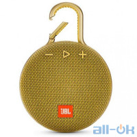 Портативна колонка JBL CLIP 3 Mustard Yellow
