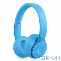 Навушники з мікрофоном Beats SOLO PRO Wireless Headphones Light Blue (MRJ92ZM/A)