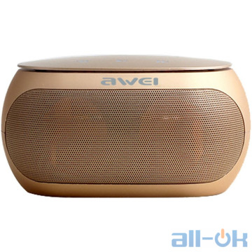 Портативна колонка Awei Y200 Bluetooth Speaker Gold