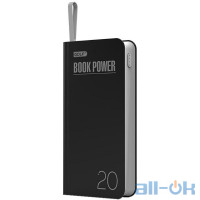 Зовнішній акумулятор (Power Bank) GOLF G30 20000 mAh Black
