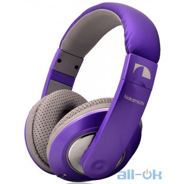 Навушники з мікрофоном Nakamichi NK780M Purple