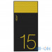 Зовнішній акумулятор (Power Bank) GOLF Hive15 15000 mAh Black/Yellow — інтернет магазин All-Ok. фото 1