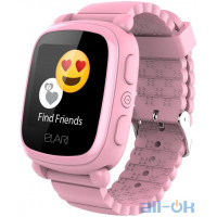 Дитячий розумний годинник ELARI KidPhone 2 Pink с GPS-трекером (KP-2P)