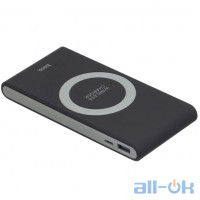 Зовнішній акумулятор (Power Bank) Hoco B32 Energetic Wireless 8000 mAh Black
