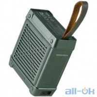 Зовнішній акумулятор (Power Bank) Remax Armory RPP-79 10000 mAh Green