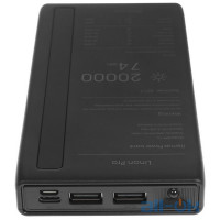 Зовнішній акумулятор (Power Bank) REMAX Power Bank Linon Pro RPP-73 20000mAh Black