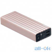 Зовнішній акумулятор (Power Bank) REMAX Vanguard RPP-15 20000mAh Gold
