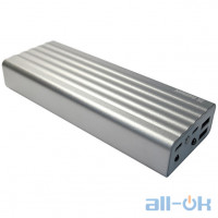 Зовнішній акумулятор (Power Bank) REMAX Vanguard RPP-15 20000mAh Silver