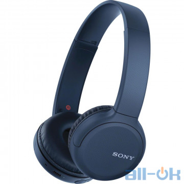 Навушники з мікрофоном Sony WH-CH510 Blue UA UCRF