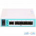 Комутатор керований 3 рівня Mikrotik Cloud Router Switch (CRS106-1C-5S) UA UCRF — інтернет магазин All-Ok. фото 3
