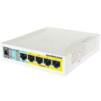 Комутатор керований рівня 2 Mikrotik RB260GSP (CSS106-1G-4P-1S) UA UCRF