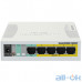Комутатор керований рівня 2 Mikrotik RB260GSP (CSS106-1G-4P-1S) UA UCRF — інтернет магазин All-Ok. фото 1