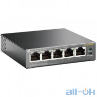 Комутатор некерований TP-Link TL-SF1005P UA UCRF