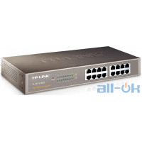 Комутатор некерований TP-Link TL-SF1016DS UA UCRF