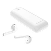 Навушники TWS ( "повністю бездротові") Hoco ES31 AirPods with PowerBank 3000 mAh White