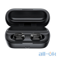 Навушники Bluetooth BASEUS Encok True Wireless Earphones W01 (black)