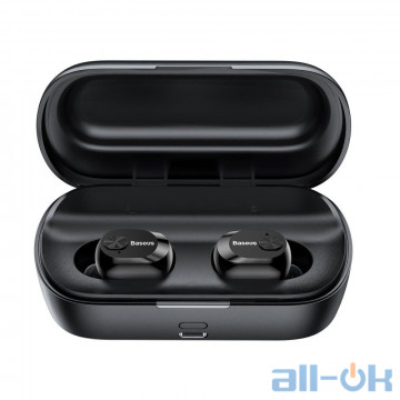 Навушники Bluetooth BASEUS Encok True Wireless Earphones W01 (black)