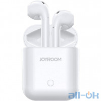 Навушники Bluetooth JOYROOM Bilateral TWS (2019) JR-T03S (white)