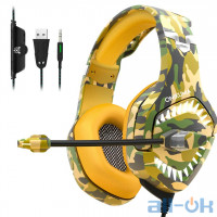 Навушники ONIKUMA Gaming with LED K1 Pro (Camouflage-Yellow)